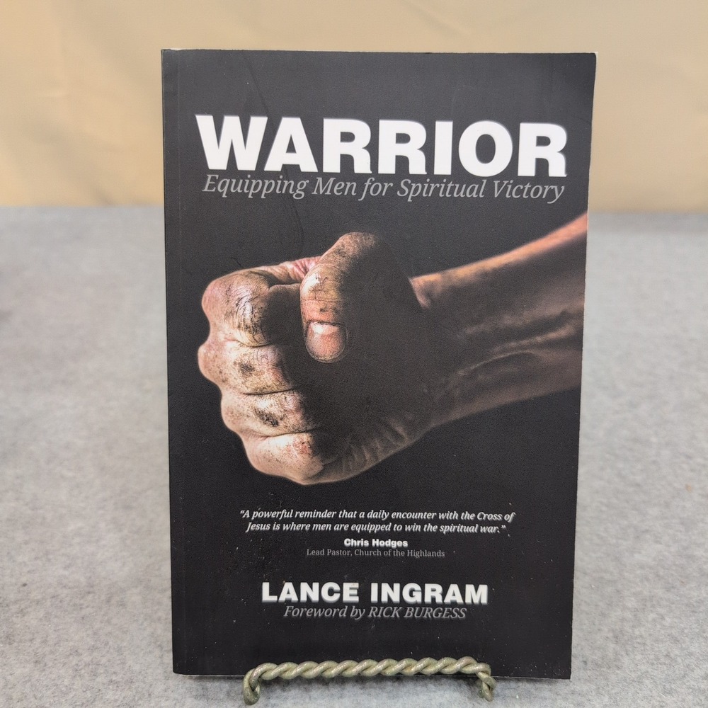Warrior Equipping Men for Spiritual Victory Lance Ingram Paperback Rick Burgess - Picture 1 of 4